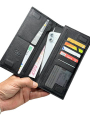 DOHA SERİSİ DERİ CÜZDAN - SİYAH