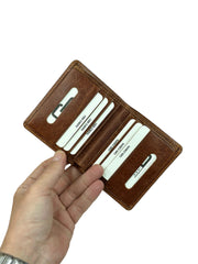 TANGO SERİSİ DERİ CÜZDAN - TABA