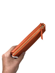 ROMA SERİSİ - DERİ CÜZDAN - TURUNCU