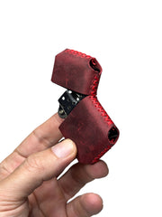 DERİ ÇAKMAK SERİSİ - BORDO