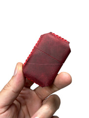 DERİ ÇAKMAK SERİSİ - BORDO