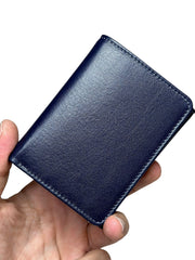 SIDNEY SERİSİ DERİ CÜZDAN - LACİVERT